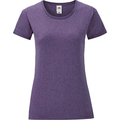 Fruit of the Loom LADY-FIT ICONIC 150 T / Дамска тениска с къс ръкав - лилава M (161432i3302)
