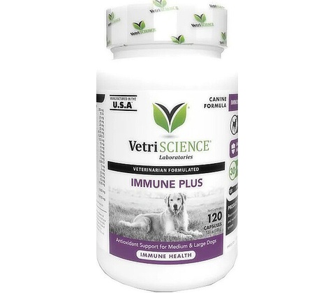 VetriScience Immune Plus 120 cps