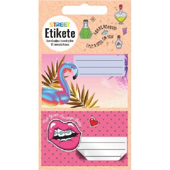 Image 1 of STREET Етикети за тетрадка Street, опаковка 10, teen girls (25464-А-TEEN GIRLS)