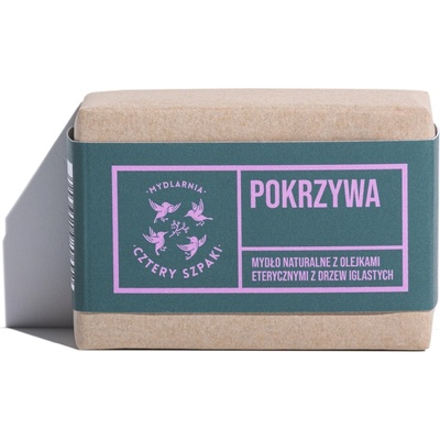 Cztery Szpaki mydlo Žihľava s ihličnatými esenciálnymi olejmi 110 g
