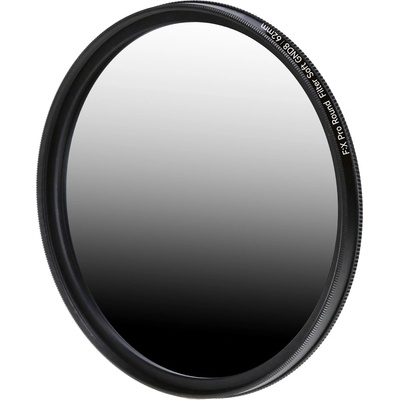 Rollei F: X Pro gray gradient round filter Soft GND 8 screw filter with rotating ring for adjusting the gradient along the axis of rotation Ideal for landscape and architectural photography (62 mm)
