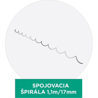 TopStone Spojovacia špirála - 1,1 m, 17mm