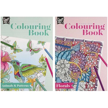 Craft ID Книжка за оцветяване, А4, 32 листа, асорти, опаковк (5525100173)