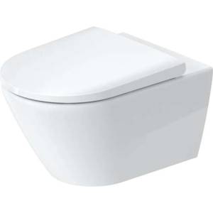 Duravit D-Neo - Окачена тоалетна чиния, Rimless, бяла 2577090000 (2577090000)