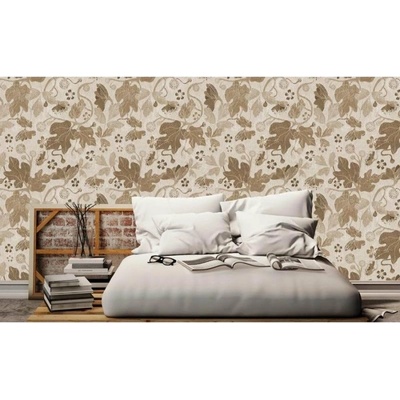 DIMEX ART Луксозна флизелинова тапета кафява есен