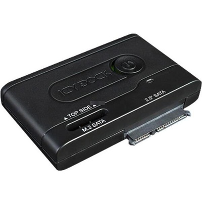 IcyDock Icy Dock адаптер MB031U-1SMB, черен, USB-C (MB031U-1SMB)