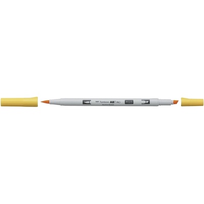 Tombow Томбоу Маркер алкохолен abt pro Двуцветен Четка 025 светло оранжево (abtp-025)