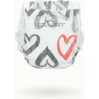Kolorky Denní Hearts M 21 ks