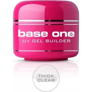 Silcare Base One gél na nechty Thick Clear 50 g
