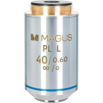 MAGUS Обектив MAGUS 40PLL 40х/0, 60 Plan L WD 3, 98 mm (83462)