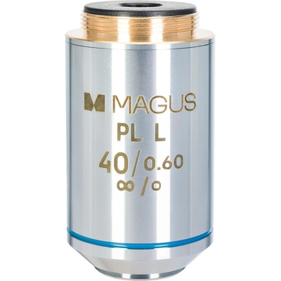 MAGUS Обектив MAGUS 40PLL 40х/0, 60 Plan L WD 3, 98 mm (83462)