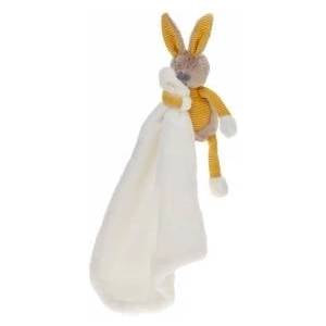 BEPPE Mascot Doudou rabbit Enzo beige and honey 28x28cm 13927