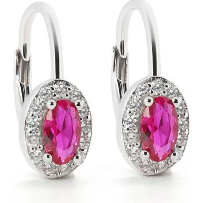 Rafity drobné stříbrné s turmalínem a zirkony E0014KL-11