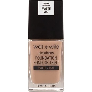 Wet n Wild Photo Focus vysoce krycí zmatňující make-up Desert Beige 30 ml