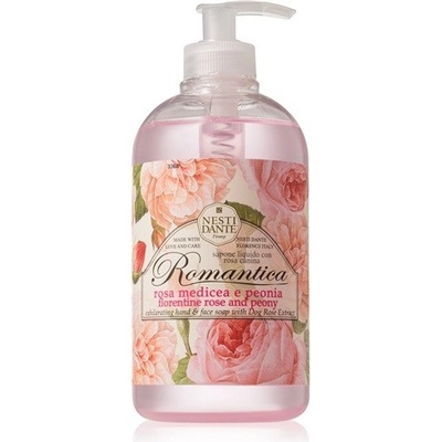 Nesti Dante Romantica Florentine Rose and Peony tekuté mydlo na ruky 500 ml