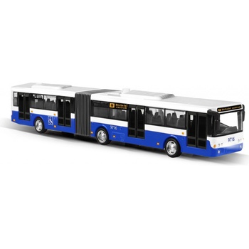 Rappa Kĺbový bus ktorý hlási zastávky česky 36 cm modrý