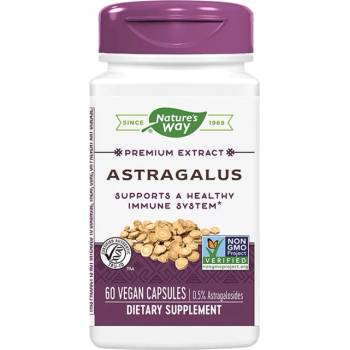 Image 1 of Nature's Way Astragalus 500 mg | Premium Extract [60 капсули]