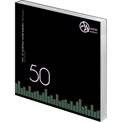 Audio Anatomy VINYL GATEFOLD OUTER PVC SLEEVES Balení: 50 – Hledejceny.cz
