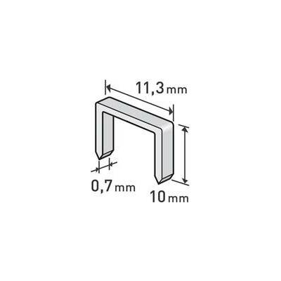 Extol Premium 8852503 Spony 10mm, 11,3x0,52x0,70mm, balenie 1000ks