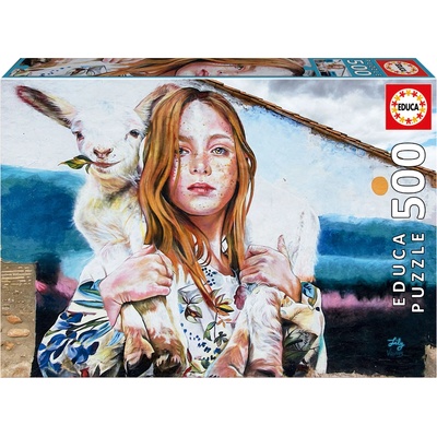 Educa Пъзел Educa от 500 части - Овчарката (EDU19910)