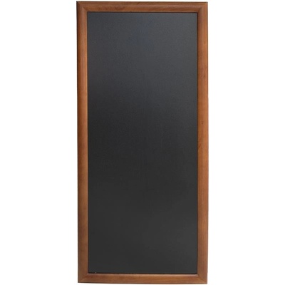 Securit Nástěnná popisovací tabule LONG 56 x 120 cm, tmavě hnědá