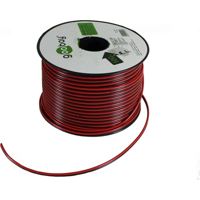 AV-Elmak Kabel Dvojlinkový B/R 2x0,75mm 1m