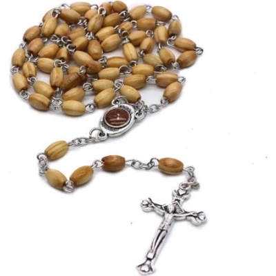 Amparo Miranda® Ruženec s drevenymi perlami RM2907