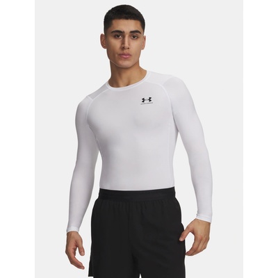 Under Armour HG Armour Comp LS white