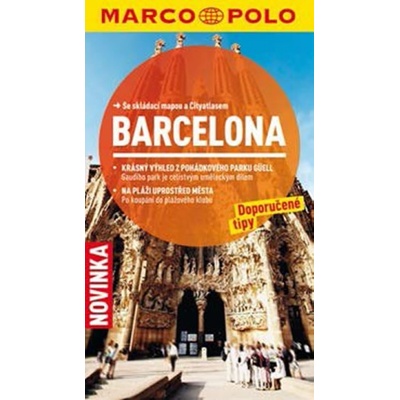 Barcelona Průvodce se skládací mapou