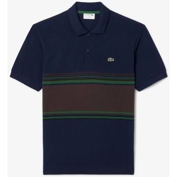 Lacoste Блуза с яка Lacoste Men's Short Sleeve Polo Shirt - Navy Blue 166