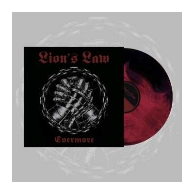 Lion's Law: Evermore galaxy Oxblood Red & Black LP