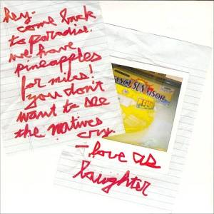 Love As Laughter - Temptation Island b/w "Live" (7") (0098787057676)