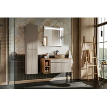 Comad Set koupelnového nábytku Iconic Cashmere 100 kašmír mat/dub coast evoke