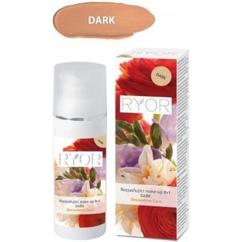 Ryor Decorative Care rozjasňujúcí make-up 8v1 Dark 30 ml