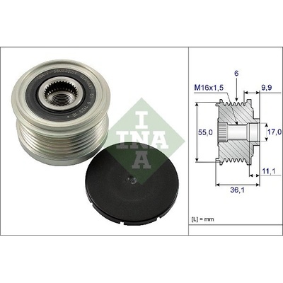 Předstihová spojka Schaeffler INA 535 0103 10 IN 535010310