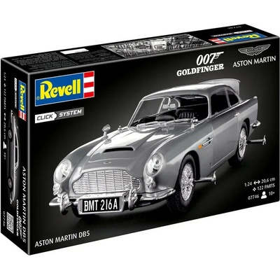 Revell Aston Martin DB5 James Bond 007 – Goldfinger Click System 1:24