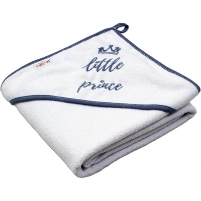 Baby Nellys Detská Termoosuška S Kapucňou Little Prince 80x80 Cm modrá