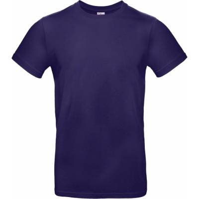B&C E150 pánské tričko heather purple