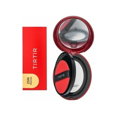 Tirtir Mask Fit Red Cushion dlhotrvajúci make-up v hubke s vysokou UV ochranou 25N Mocha 18 g