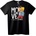 NOONEBRAND Тениска Мечка Напредвай - XS, Black