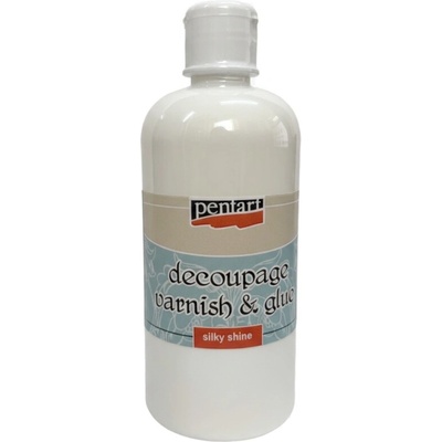 Pentart Lepidlo a lak na decoupage hedvábný lesk 500 ml – Sleviste.cz