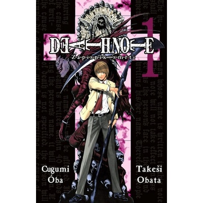 Death Note - Zápisník smrti 1 + dárek zarážka do knihovny