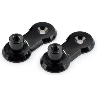 Sada adaptérov na premiestnenie stupačiek PUIG 3839N 40mm čierna