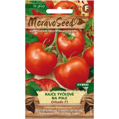 MoravoSeed Orkado F1 rajče tyčkové na pole 60 ks