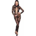 Noir handmade F237 Дълъг тюлен гащеризон с 3-посочен цип - M (P23115)
