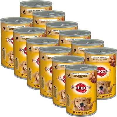 Pedigree Adult s kuracím a mrkvou 12 x 1200 g