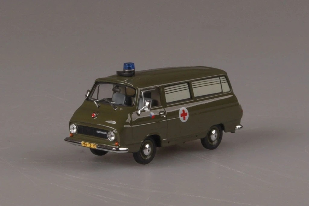 Abrex škoda 1203 1974 Vojenská Sanitka 1:43 - Heureka.cz