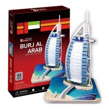 HM Studio 3D puzzle Burj Al Arab 44 ks