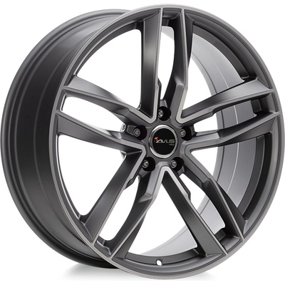AVUS AF16 9x21 5x108 ET38,5 matt anthracite polished