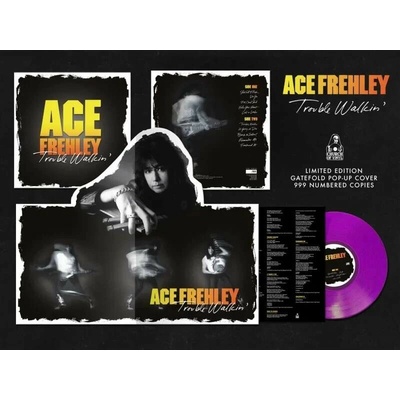 Ace Frehley - Trouble Walkin (Pop Up Cover) CLR LP